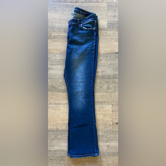 Westport (Dressbarn) women’s plus size 14 signature fit bootcut blue denim jeans - Picture 3 of 8